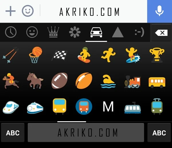 Cara Menampilkan Emoticon Pada Google Keyboard