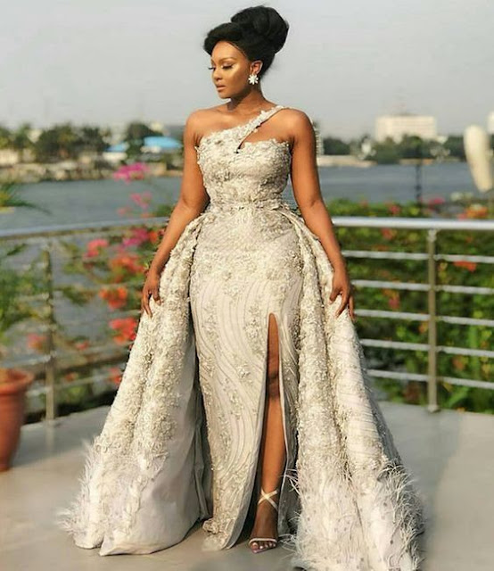 Lace Styles African Wedding Dresses.