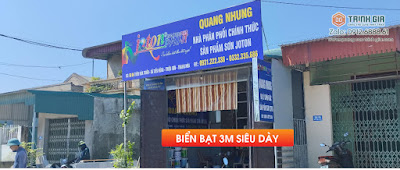 Làm biển Quảng cáo hãng Sơn JOTON tại xã Tiến Nông - Huyện Triệu Sơn - Thanh Hóa