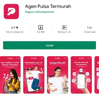 Aplikasi Jual Pulsa Banyak Bonus,