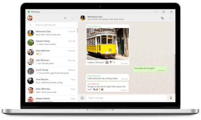 whatsapp web on pc