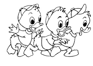 huey dewey louie 1 coloring page