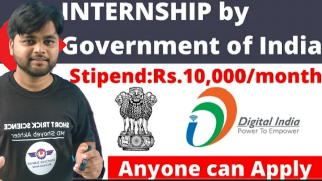 GOVERNMENT INTERNSHIP FOR STUDENTS AND GOVERNMENT || Any College  Student Apply Paid Online internship 