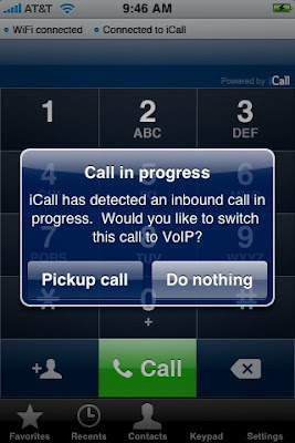iCall pour iPhone