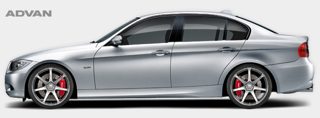 BMW Wheel 335 3 Sedan E90 Advan F7 19 inch