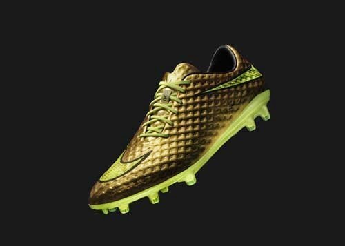 Nike gold Hypervenom football boots special edition Neymar JR