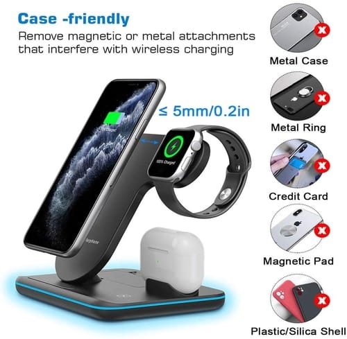 Any warphone 3 in 1 Wirless Charging Station