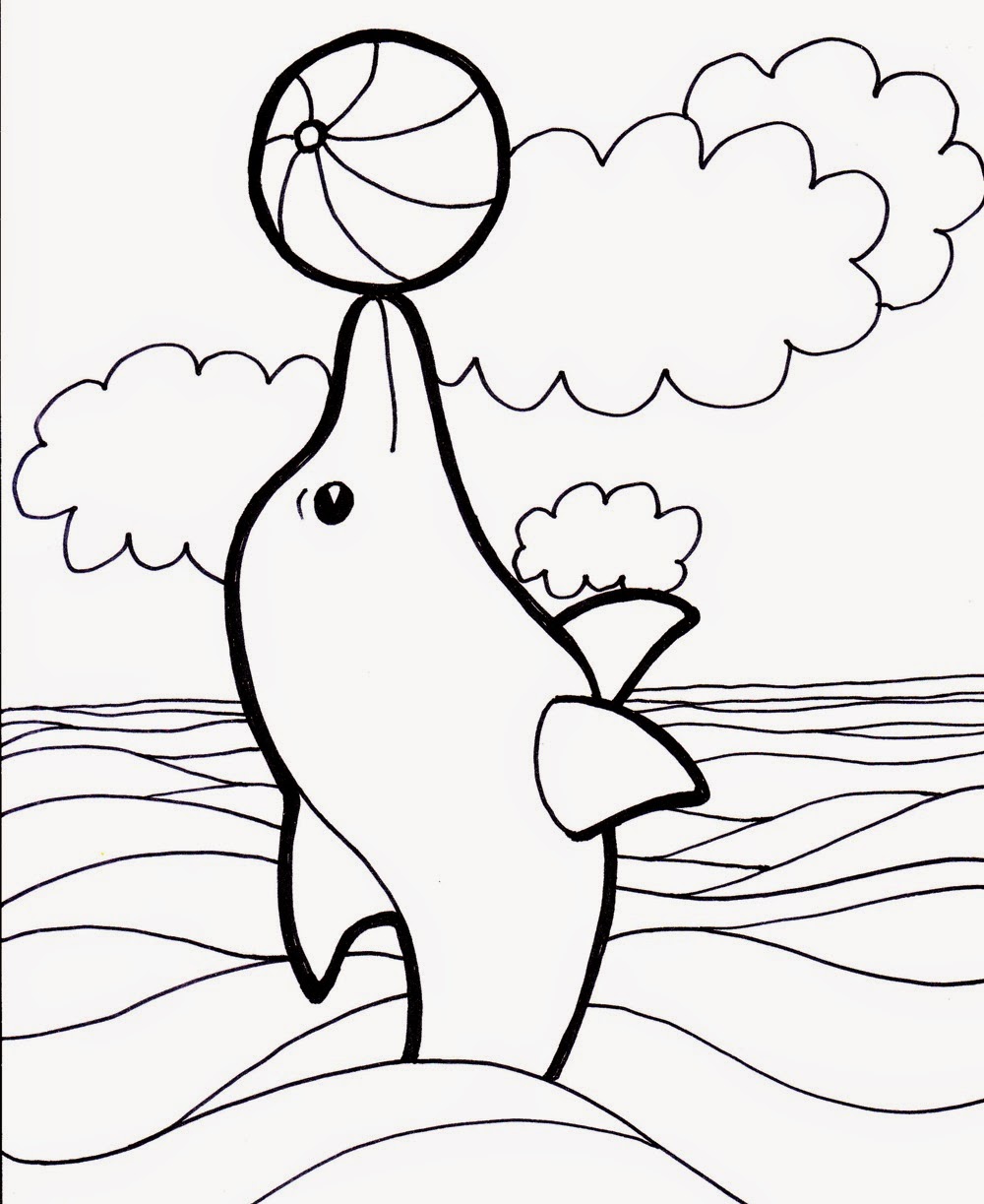 Cute Baby Dolphins Coloring Pages | Foto Bugil Bokep 2017