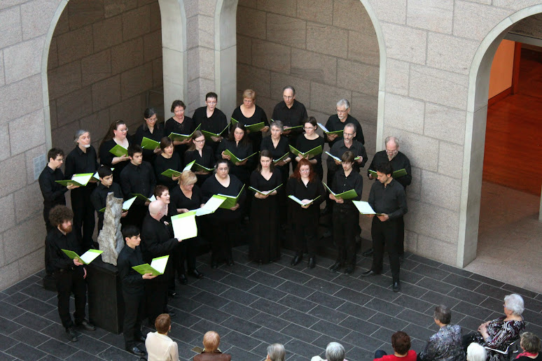 Rae's first concert with us -- at the National Gallery