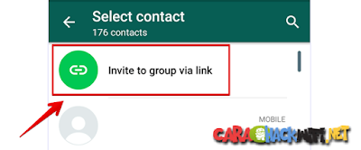 Mengundang orang masuk ke grup whatsapp menggunakan link atau tautan