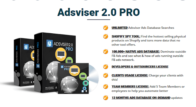 Adsviser 2.0 | Facebook Ads Research Tool | Adsviser 2.0 Review 