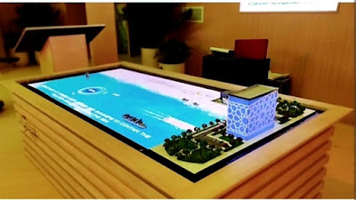 ماكيت ثري دي ذكي منفذ بأحدث التقنيات لصنع المجسمات المعمارية   smart 3d model