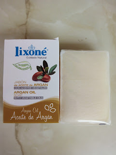 jabón con aceite de argán Lixoné