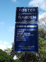Foster Community Garden rules - Honolulu, HI