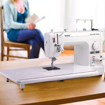 Brother PQ1500SL Sewing and Quilting Machine, Up to 1,500 Stitches Per Minute, Wide Table, 7 Included Feet