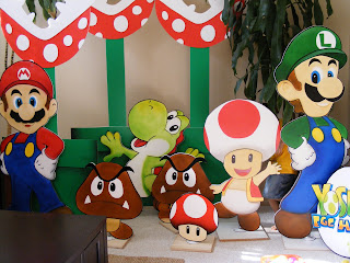 Super Mario Birthday Party on Crafty Party Ideas  Super Mario Party