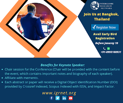 February Conferences, International Conferences, Bangkok Conferences, Thailand Conferences, IGRNet Conferences, Meetings, Events