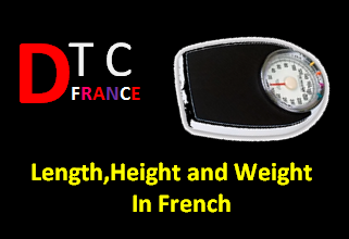 Asking Length,Height and Weight measurement in French