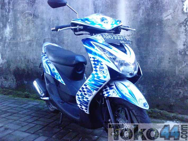 Modifikasi Stiker Motor MIO