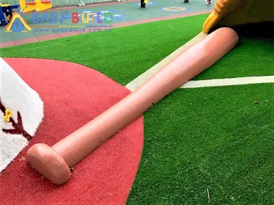 棒球棒土堤式平衡走道