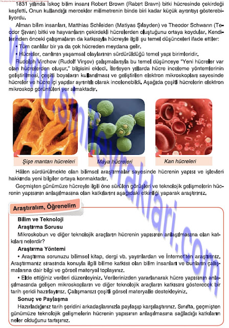 6. Sınıf Fen Bilimleri Tuna Matbaa Yayınları Ders Kitabı Cevapları Sayfa 23