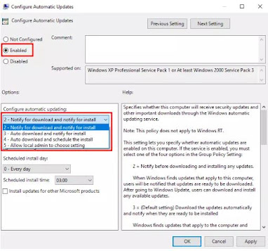 cara menonaktifkan windows update di windows 10
