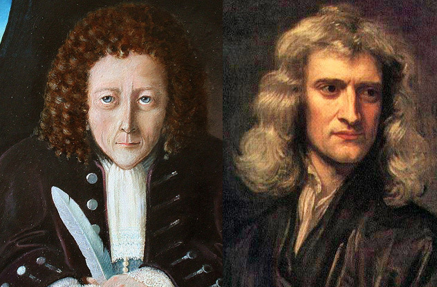 Hooke and Newton