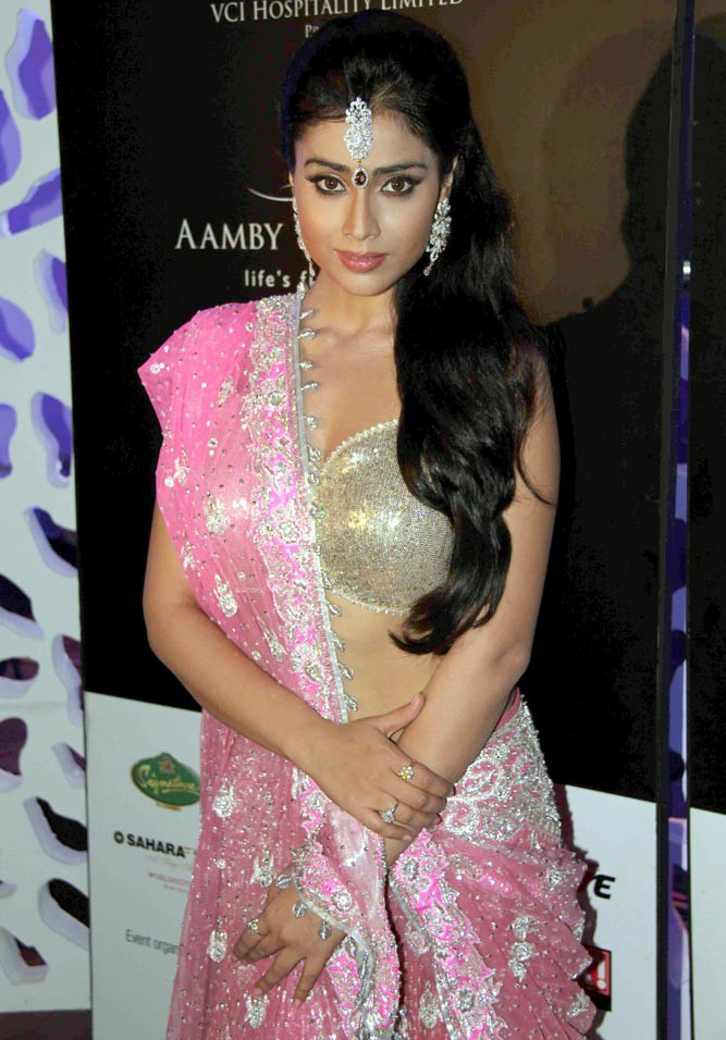 Shriya Saran on for Bridal Fashion Week Photoshoot