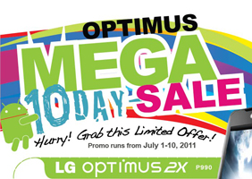 LG Optimus Mega Sale!