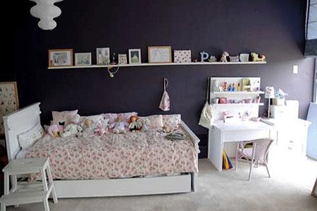 Wall Decoration Ideas: Teenage Girl Bedroom Wall Designs