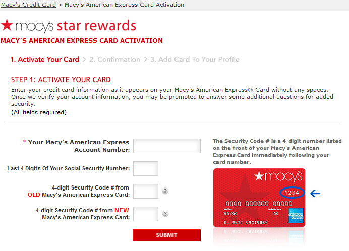 ... activate - Activate Your Macyâ€™s American Express Card Account