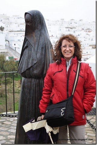 Vejer de la Frontera. Monumento a la Mujer Vejeriega. Carmen - DSC_0259