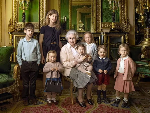 They are the 8 great-grandchildren of Queen Elizabeth: not all have a royal title