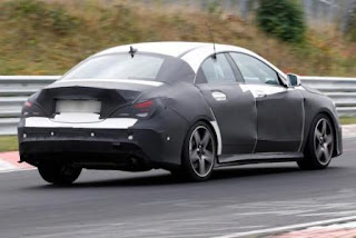  Mercedes CLA45 AMG Spyshot