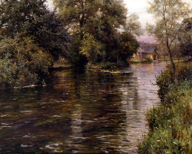 Landscape Painting by Louis Aston Knight American Artist