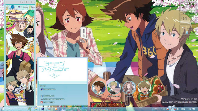 Digimon Adventure Tri. Theme Win 8/8.1 by Enji Riz Lazuardi