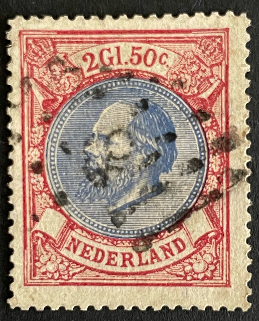 Netherlands 1872 King William III 2.5 Guilders