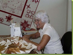 0809 Jan working on Danielle's Qult