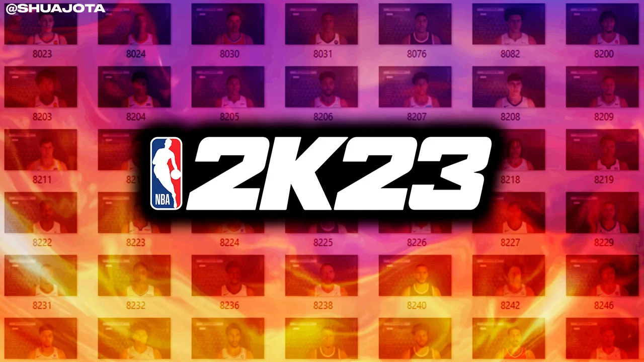 NBA 2K23 CF ID List Screenshot Pack (References)