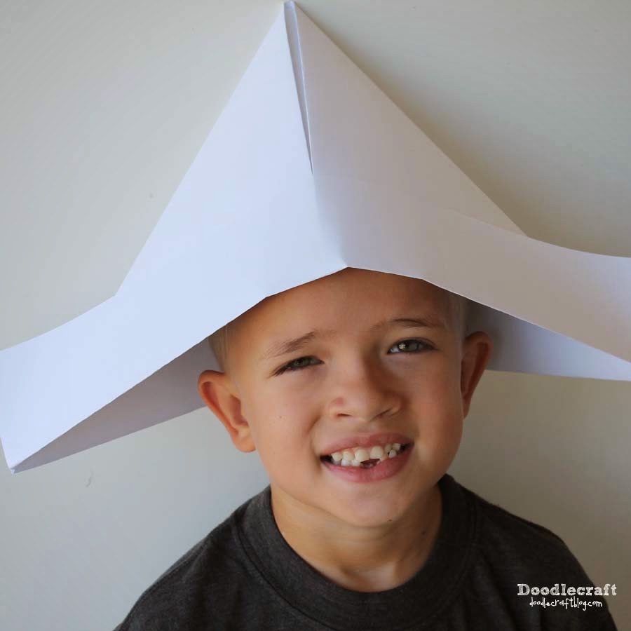 Paper Hat Origami for Columbus Day!