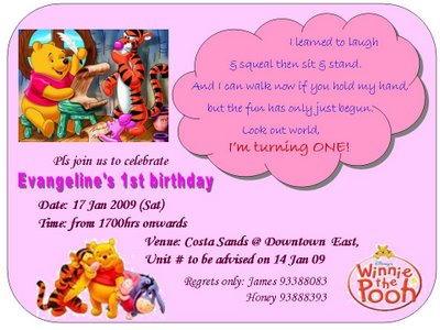 Contoh Undangan Ulang Tahun Birthday Invitation  Review 