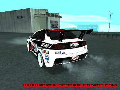 Adicione este Mitsubishi Lancer X Tuning no lugar do Sultan