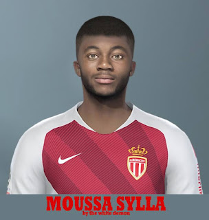 PES 2019 Faces Moussa Sylla by Jarray & The White Demon