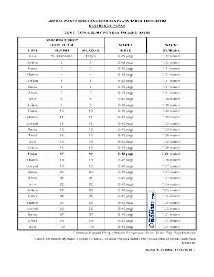 un 1432H/2011M Bagi Negeri Perak Darul Ridzuan