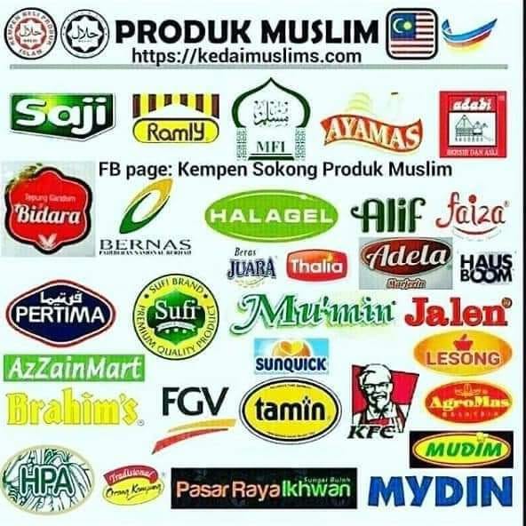 29 SENARAI PENGELUAR PRODUK-PRODUK MUSLIM (Jom Sama-sama Sokong Produk Muslim!)