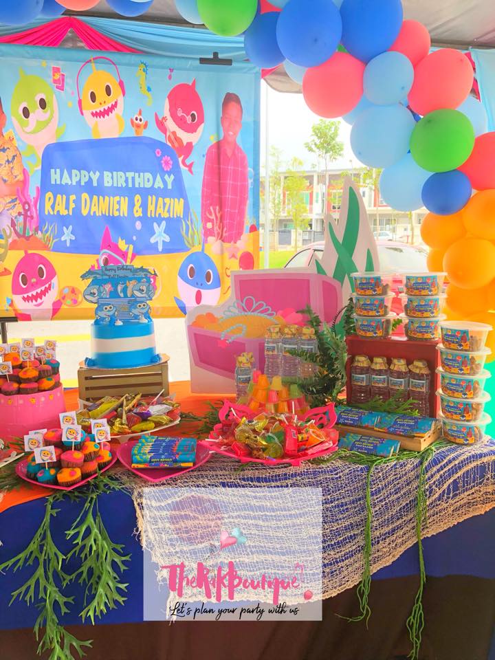 The Rak Boutique: CANDY BUFFET (BIRTHDAY PARTY):08.12.2018 - BABY SHARK  THEME