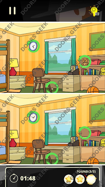 Find The Differences Detective Campus Boy Level 2 Solution, Cheats, Walkthrough