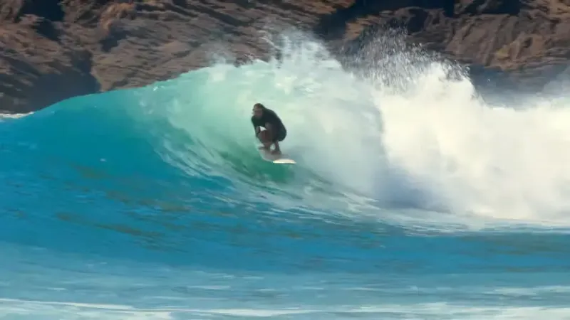 Ari Browne Surfing A MPE Spitfire In New Zealand's Magic Blue Water || Mollusk Surf Shop