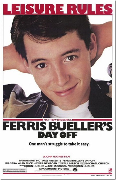 1986 - Ferris Bueller's Day Off