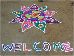 Simple Rangoli Designs Images